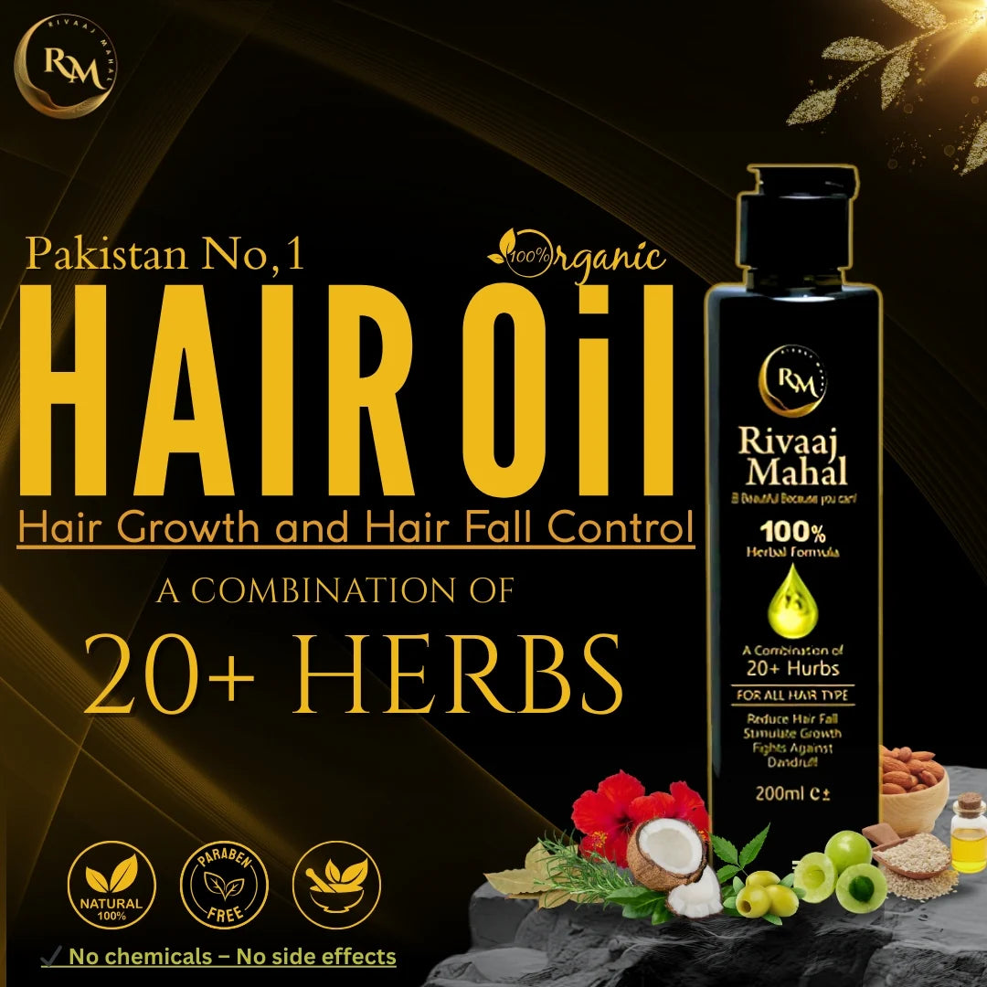 Rivaaj Mahal Herbal Hair oil